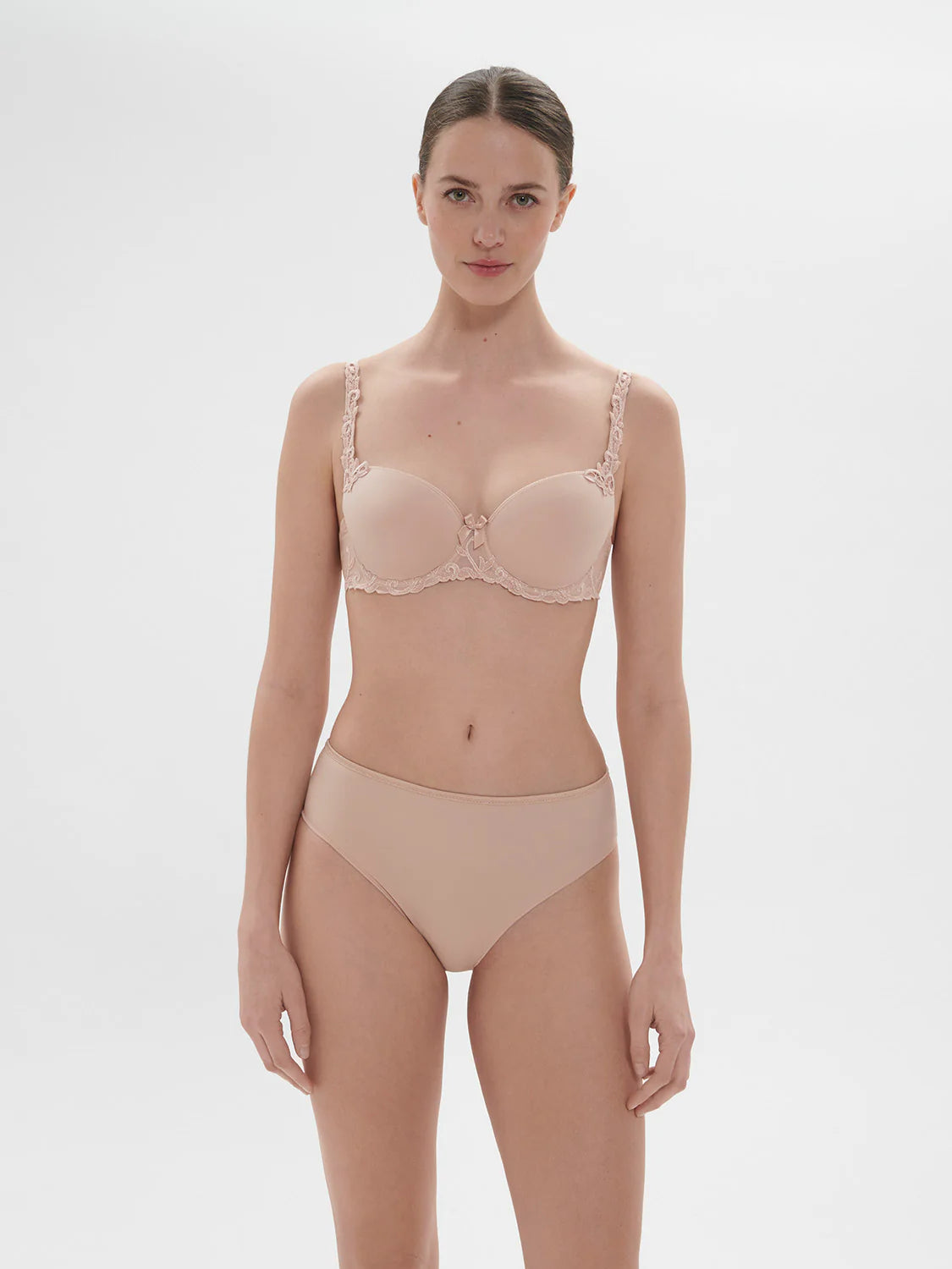 Andora 3D Spacer Demi Cup Bra front picture with matching underwear (sold separately)