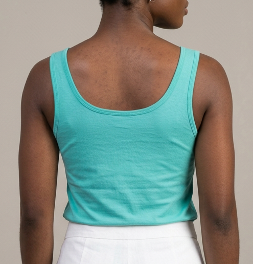 Makò Cotton Lace Straps Top