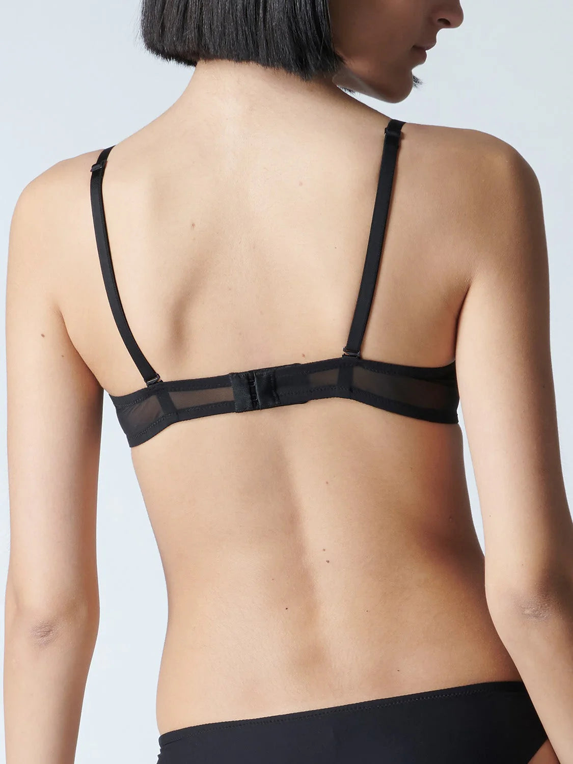 SINGULIERE Sheer Plunge Bra