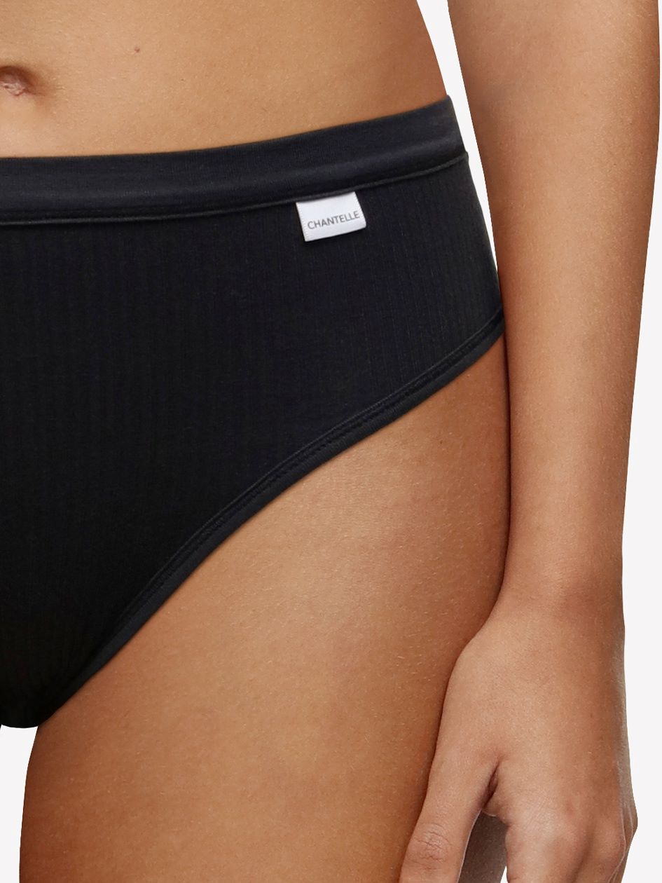 Chantelle Cotton Comfort Hi Cut Brief