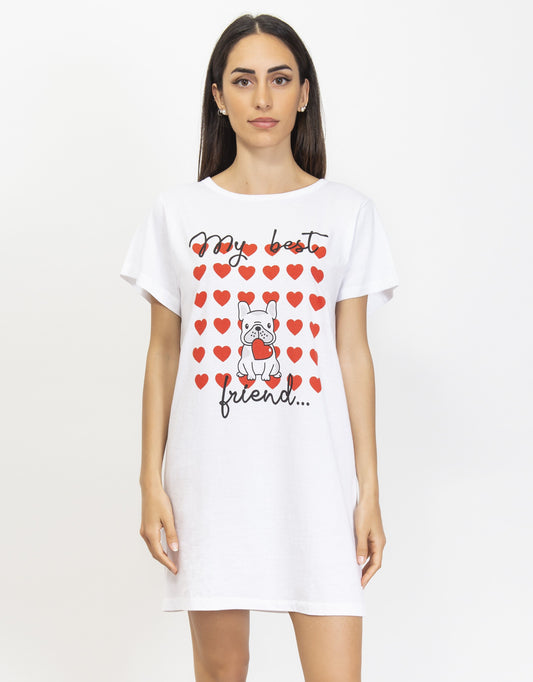 Cute Cotton Short Dress