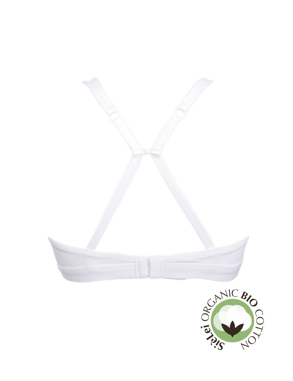 Organic Cotton Wireless Triangle Bra