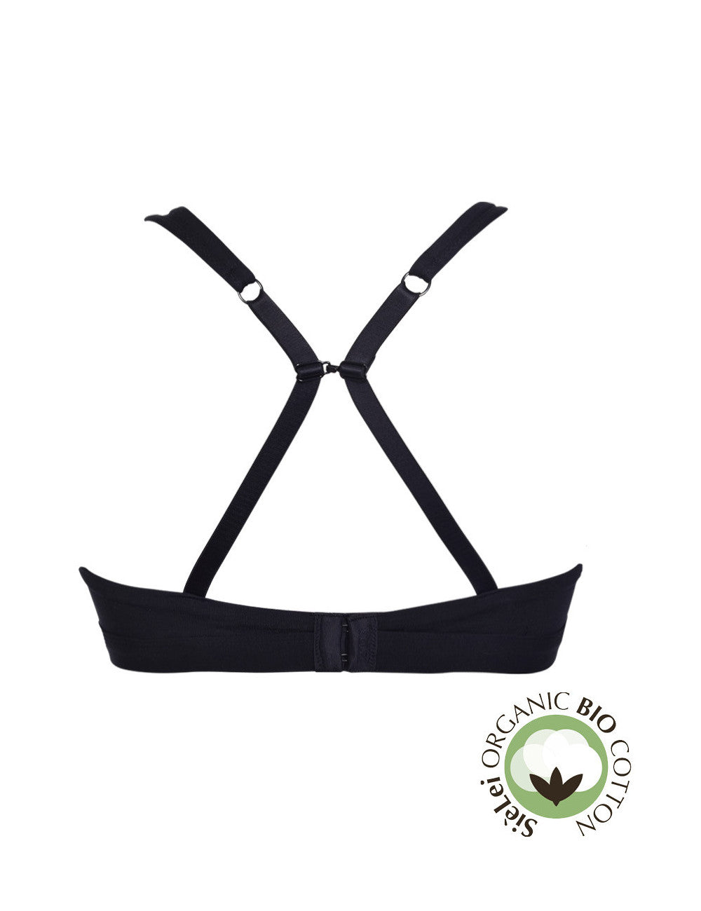 Organic Cotton Wireless Triangle Bra