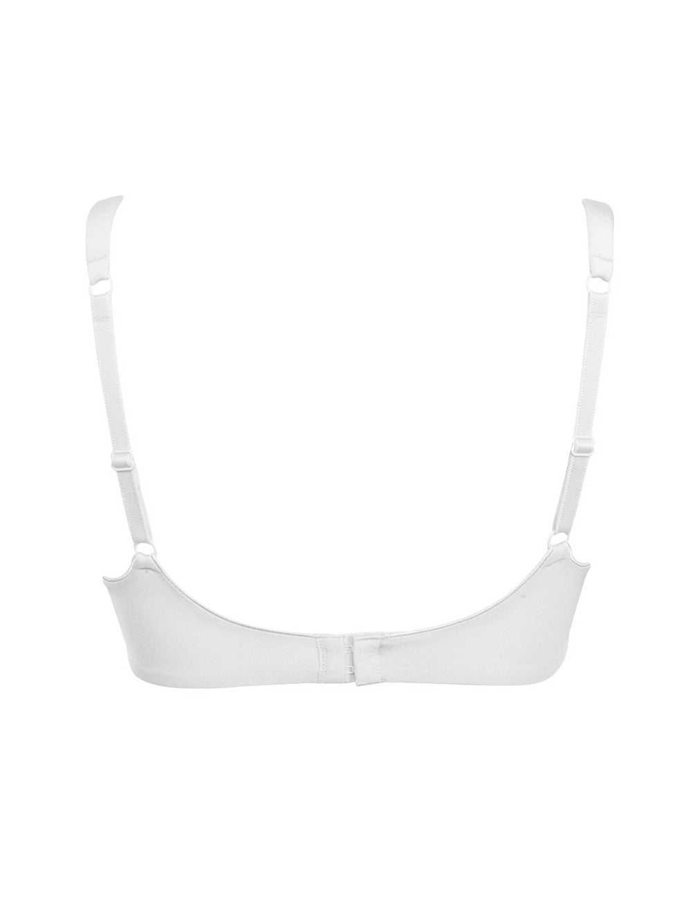White, underwire spacer cup bra from the Plus line by SIéLEI from Italy.