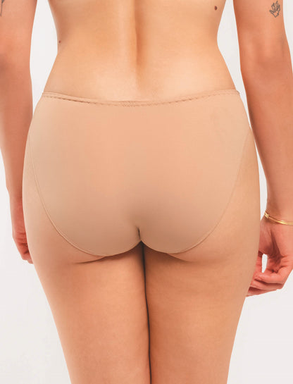 Sophisticated and luxuriously embroidered brief panties from the Kant line by Louisa Bracq from France at DiModa Lingerie Toronto.