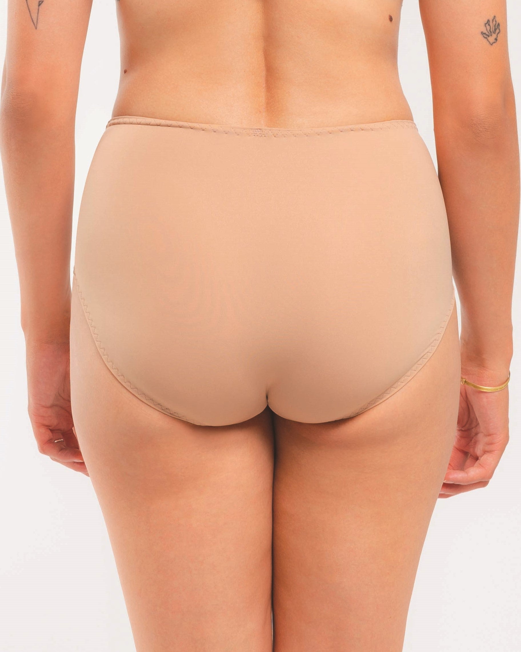 Sophisticated and luxuriously embroidered full brief panties from the Kant line by Louisa Bracq from France at DiModa Lingerie Toronto.